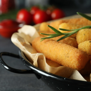 Mozzarella Sticks [A, G, N, J, M] vegetarisch